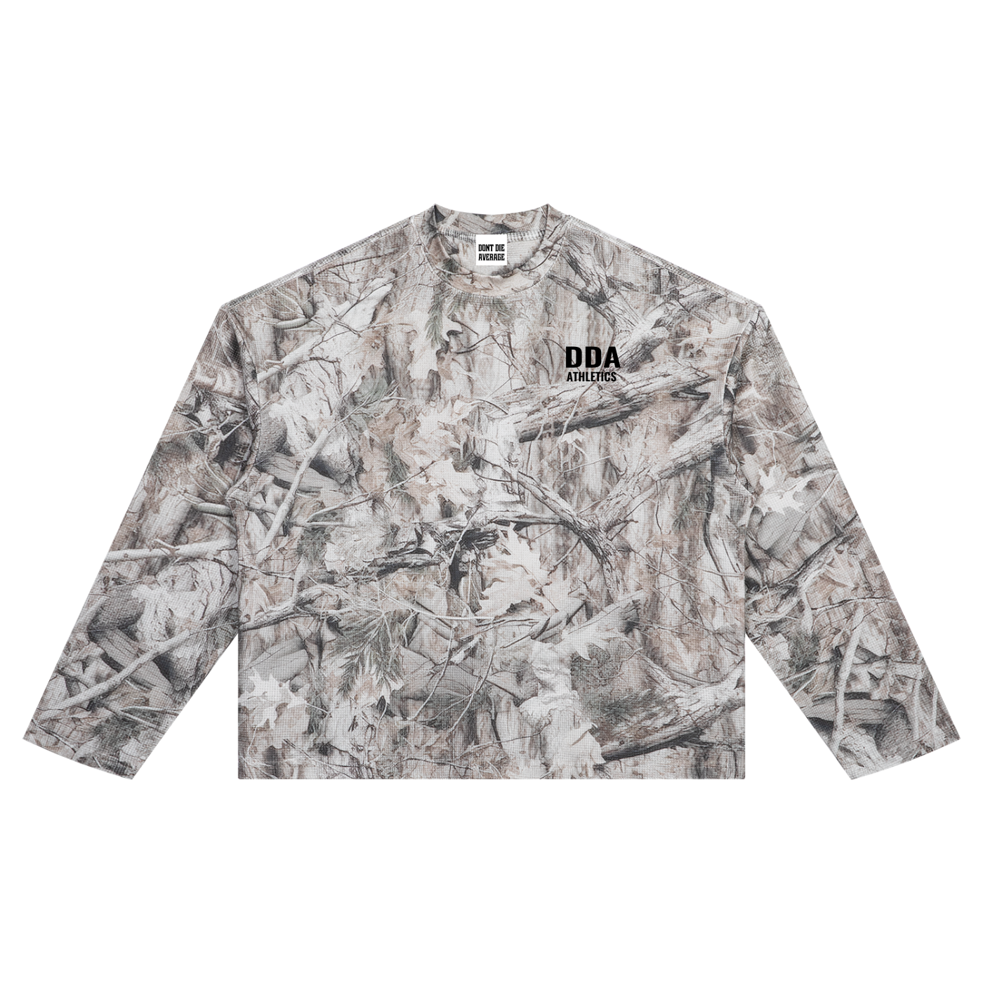 Restless Camo Waffle Tee